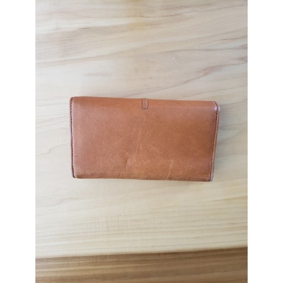 80s/90s‎ Tan Leather Wallet - Picture 2 of 7